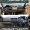 For Honda Civic Sedan 2001 2002 2003 2004 2005 Dashboard Cover Board Anti-Slip Mat Protect Pad Car Sunshade Carpet Rug