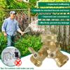 3/4inch Hose Splitter Heavy Duty 2 Way Garden Hose Connector Y Connector Distributor for Outdoor Faucet