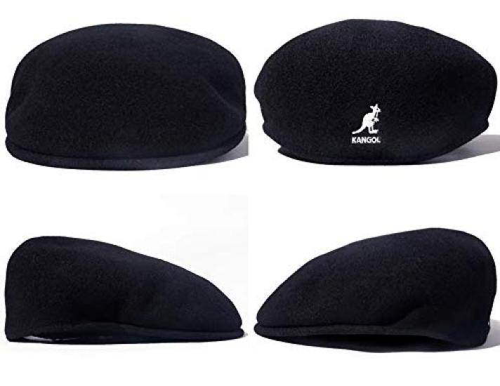 KANGOL Jagdmütze aus Wolle, Baskenmütze, WOLL 504 Standard, RÜCKSEITE NACH VORNE 0258BC 127-169001 107-169001