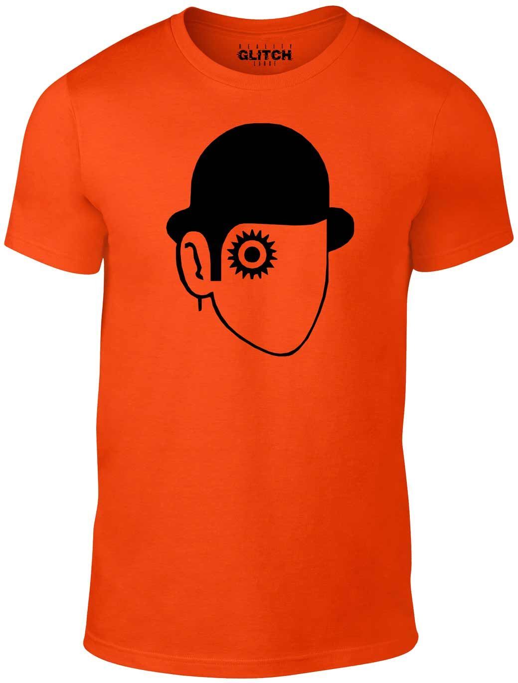 Droog Men s T-Shirt Mens Womens Tees Top Orange Clockwork Kubrick Stanley Film Classic Cult TV Movie L