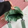 Women's Adjustable Drawstring Bucket Bag Nylon Shoulder Bags for Work and Travel
