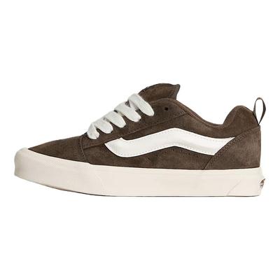 Knu-Skool Pig Suede - Coal Brown Unisex Sneakers Pig-Suede-Coal-Brown VN000D6ZEMP