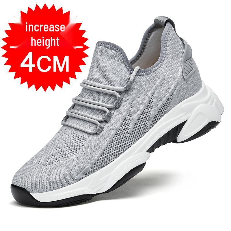 Men's Height-Boosting Thick Sole Shoes