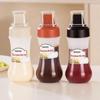 5 Hole Squeeze Bottles Condiment Bottles With Nozzles Ketchup Mayonnaise Squeeze Bottle Honey Dispenser Kitchen Supplies
