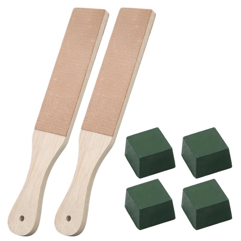 250mm Leather Polishing Board Knives Double-sided Knife Sharpener for Handmade DIY and Leather Carving Tools