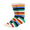 High quality geometric pattern men's socks irregular polka dot casual calf socks