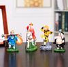 4pcs Creative Cartoon Image Sun Wukong Figurine Doll Monkey King Journey To The West Home Decoration Resin Crafts Decorations