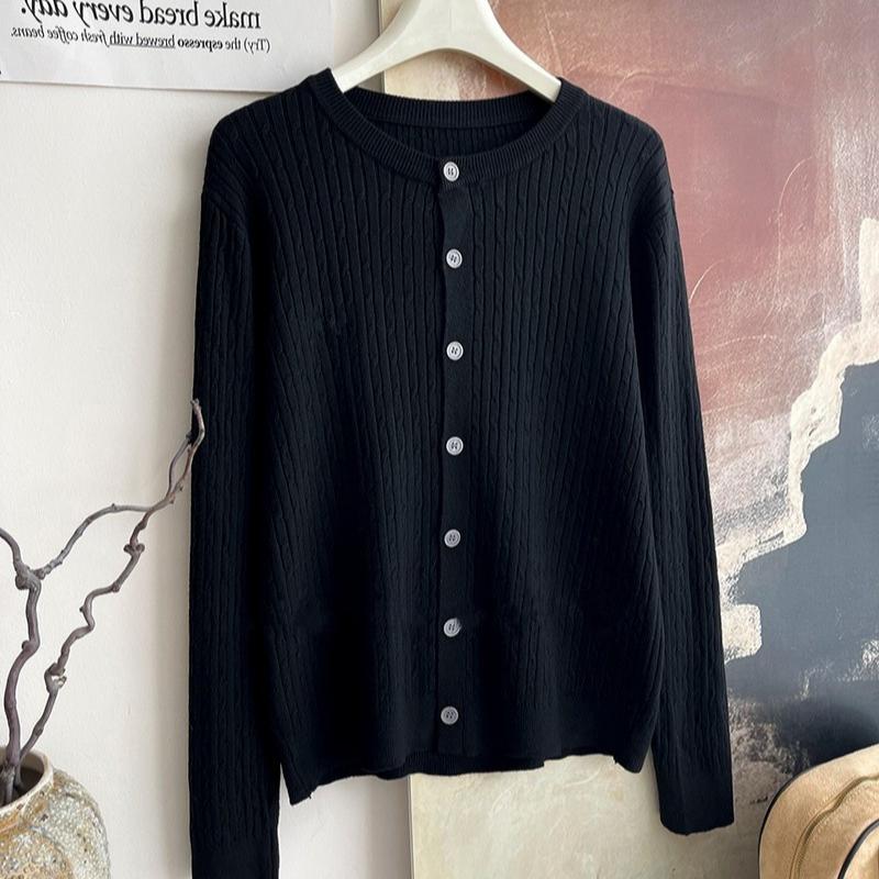 

Вишитий і в язаний кардиган, жіноче пальто One size чорний