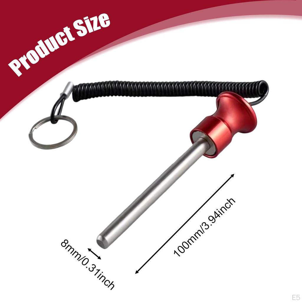 8 Mm Weight Stacking Pin for Strength Training On Cable Machines