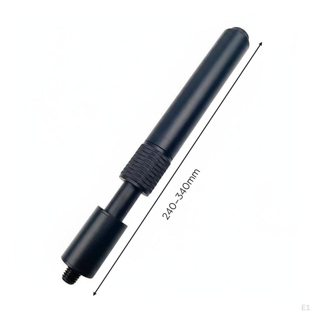 Telescopic Cue Aluminum Pool Extension Rotating Outer Thread Game Accessories for Room