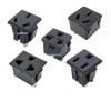 10A Figure 8 Three-Core AC Power Socket Module with Three-Pin Extension Cord