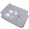 Dish Drying Mat Strong Microfiber Water Absorption Hanging Quick Dry Hole Countertop Sink Draining