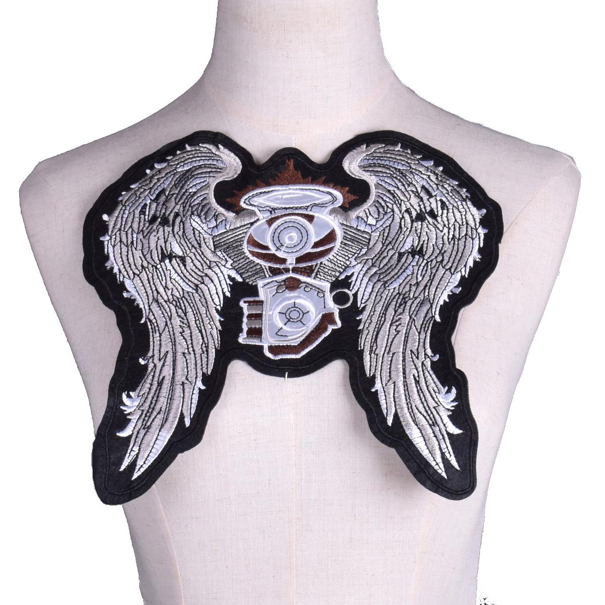 

Дракон Тигр Вовк Панк Байкерська нашивка Залізо на вишитому нашивці для одягу Наклейки на одяг Одяг Аксесуари