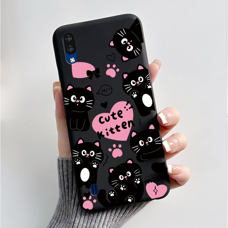 Phone Case For ZTE Blade A51 Lite / A5 2020 Casing Luxury Fashion Butterfly Flower Black Jelly Soft TPU Case Silicone Back Cover