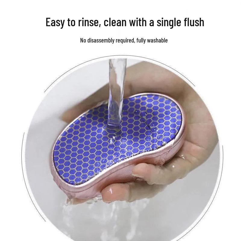 Mango Nano Glass Foot File - Exfoliating Foot Brush for Smooth Skin