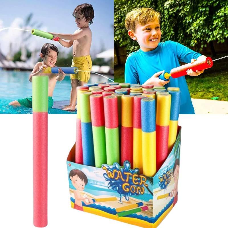 Summer Outdoor Kids Water Gun Toy Large Capacity Epe Foam Sponge Water Cannon For Fun Play