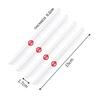4 Pezzi/set Protettore Anti-collisione Trasparente per Portiera Auto Striscia Paraurti Adesivo Per Nissan X-trail Almera Qashqai Tiida Accessori