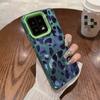 Fashion Leopard Print Case For iPhone 16 Samsung A55 A35 S24 Xiaomi Redmi Note 13 Pro 14C Huawei Honor 200 Shockproof Phone Bumper Anti-Scratch Cover
