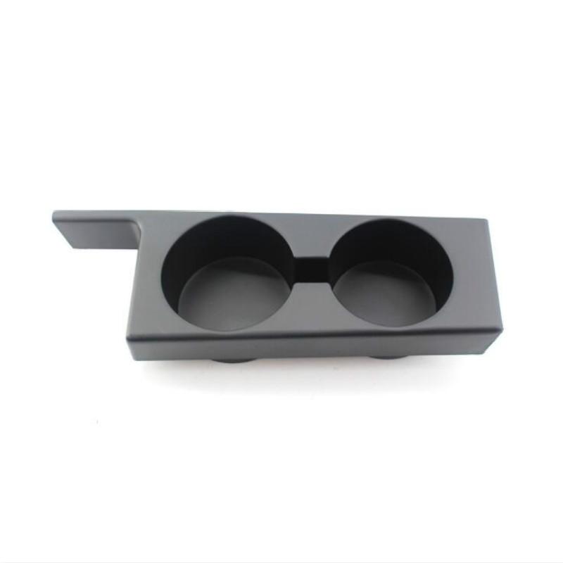 Black Front Car Cup Holder Car Drink Holder Car Accessories for BMW E39 5-Series 1997-2003 Plastic Black Portable Car Cup