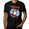 Snowboarding Penguin Born To Snowboard TShirt Breathable Lightweight Summer Top