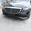 For Mercedes Benz E Class W213 2016- Chrome ABS Front Bumper Plate Spoiler Spoilers Decorative Cover Trim Accessories