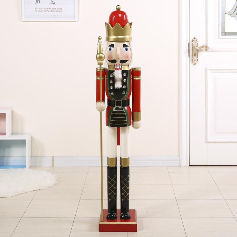 120 cm riekstu lauzēja karavīra ornaments