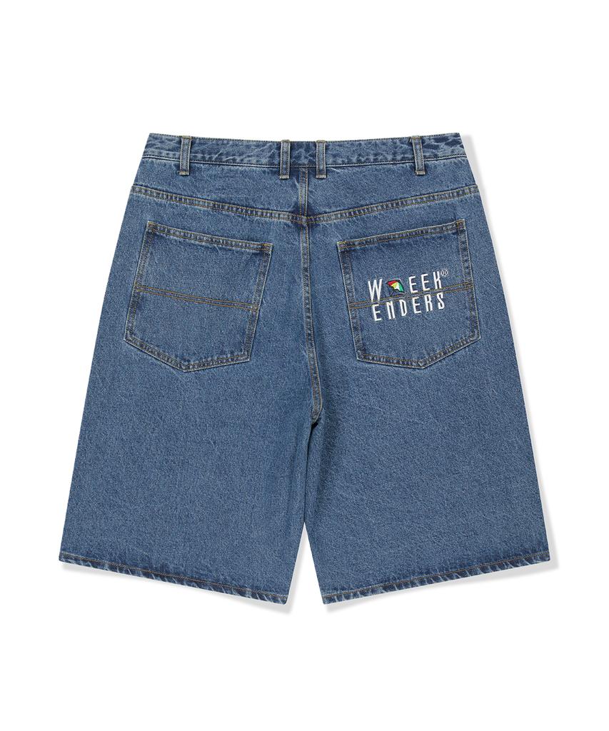 WKNDRS Ap Og Denim Shorts (Denim)