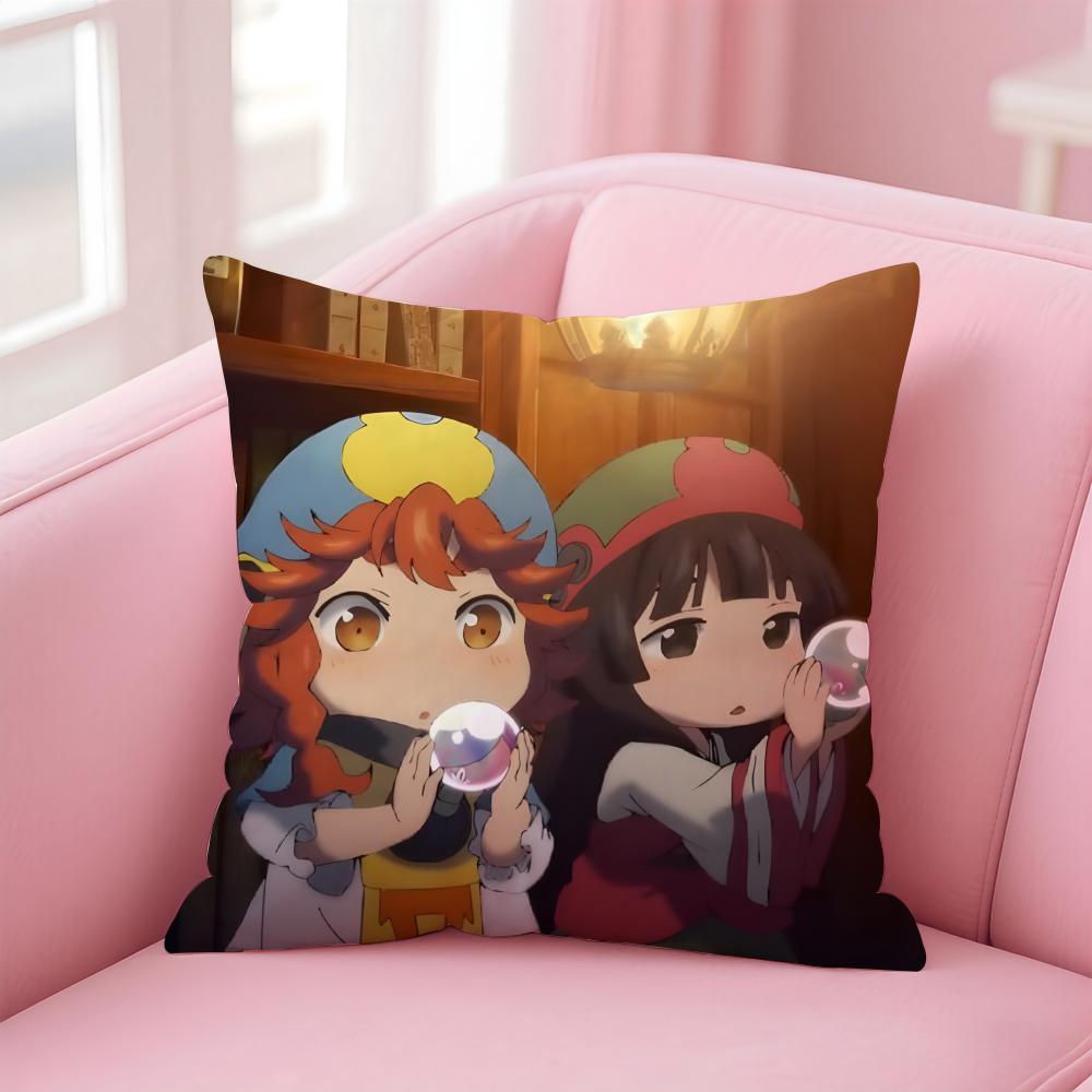 Hakumei To MMikochis Cushion Cover Comfortable Reversible Pillow Cover Ideal For Car Sofa Bedroom & Beyond