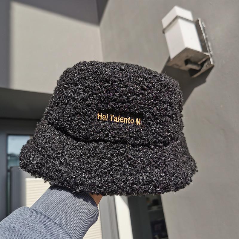 Fashionable Style Vintage Warm Bucket Hat For Girls Soft And Comfy In Colors Multiple