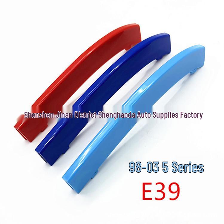 

Трёхцветная накладка на решётку радиатора для BMW 5 серии E39 1998-2003, для 2, 3, 5 серии и X моделей 98-03 5 Series