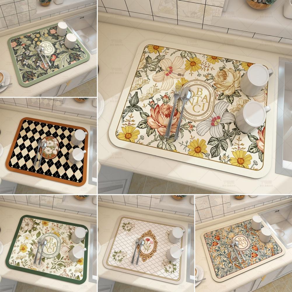 Absorbent Coffee Absorbent Coffee Dish Drying Mat Drain Pad