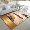 Peterbilt Heavy Trucks Customizable Name Floor Rug Office Rug Perfect for Entryway Study Room Game Room Playrooms Antislip Carpet Anime Office Decor