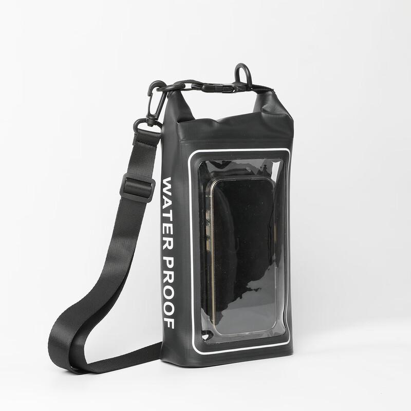 MARJAQE Outdoor 2L Waterproof Shoulder Bag with Touchscreen Phone Pouch