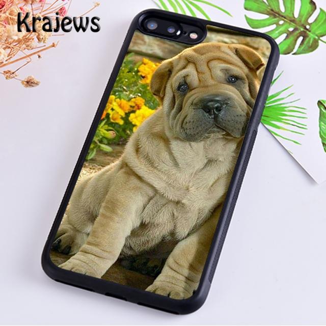 Krajews Canvas Art Shar Pei Mum Best Guard Dogs For iPhone 17 Air 16 Phone Case Cover 15 14 Plus 12 13 Pro Max