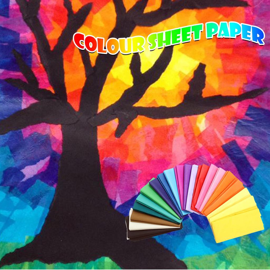 50-Piece Premium Quality Tissue Gift Wrapping Paper Crafts, Packing and More