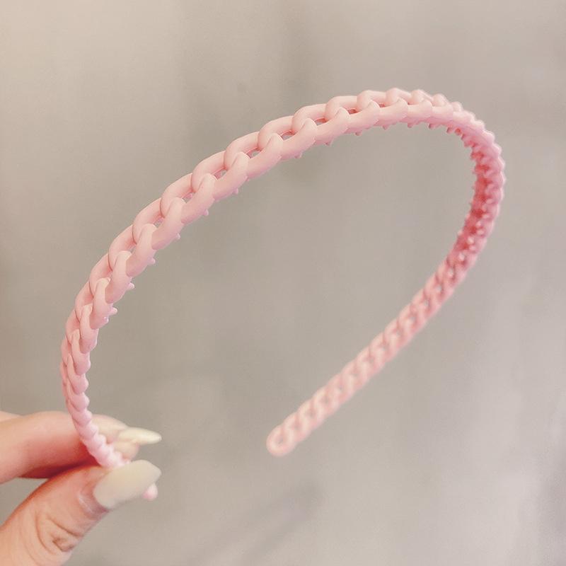 Korea Mode Lange Zahn Haarbänder Für Frauen Nicht Slip Haar Kämme Einfarbig Geometrische Lünette Femme Haar Zubehör Mädchen
