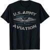 Esercito USA Aviazione Aerei USA Pilota T-shirt di Natale Unisex