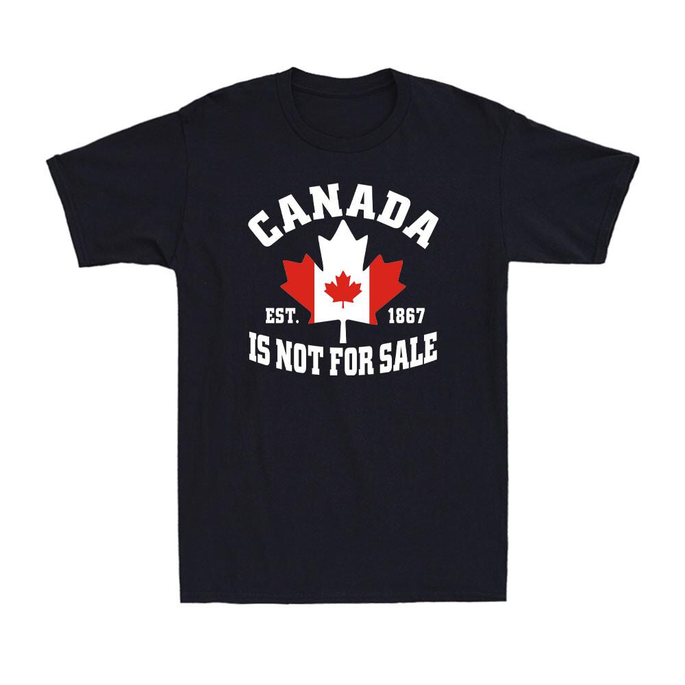 Canada Is Not For Sale EST. 1867 Proud Canadian Vintage Men s T-Shirt S