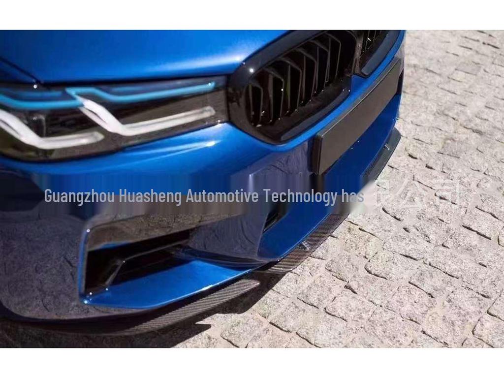 Carbon Fiber Front Lip for BMW 5 Series F90 M5 - Three-Stage Design