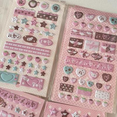 1Piece Cute Bubble Wings Y2K Sticker For Phone Camera Luggage Journal Sticker Kawaii Decoration Sticker Gift