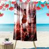 Bukayo Saka Fury Beach Towel, Large Soft Quick Dry Towel for Beach Camping Swimming