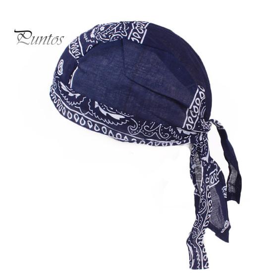 Cotton Men Women Pirates Cycling Cap Bike Headband Hat Bandana Headcloth