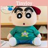 Adorable Crayon Shin Chan Plush Toy In Hoodie Design Soft And Cuddly Doll For Kids