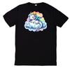 Camiseta Estampa de Bebê Dragão Fofo Algodão