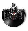Personalized DJ Name Art Vinyl Record Wall Clock Home Music Club Decoration Wall Watch Custom DJ Name Gift Wall Clock