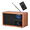 Adler | AD 1184 | DAB+ Bluetooth Radio | Black/Brown | Alarm Function