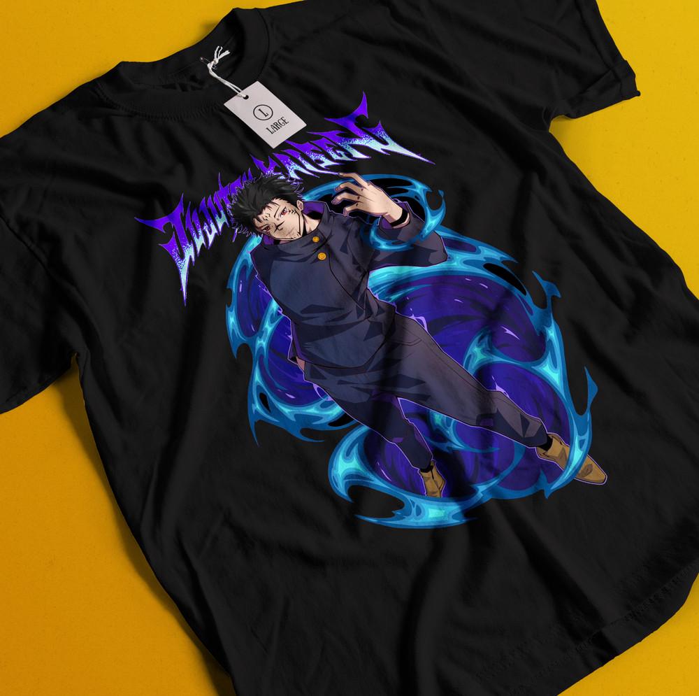 

Megumi x Sukuna Shirt Gojo Satoru T-Shirt Jujutsu Kaisen Tshirt Toji Tee Nanami XL