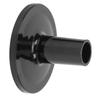 10PCS Black Drum Cymbal Sleeves Plastic Drum Accessories  For Drum Stands