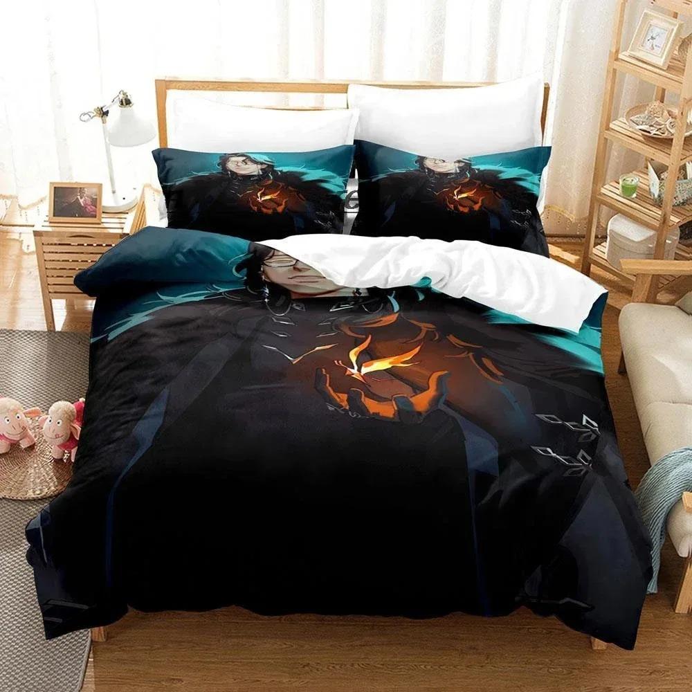 Comforter 3D Print Kawaii Genshin Impact Pantalone Bedding Set Bedroom Soft Modern S Comefortable Quilt