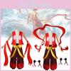 Ne Zha 2 Cosplay Kostüm Stilvolles Rotes Outfit Für Kinder Und Erwachsene Perfekt Für Rollenspiel-Events